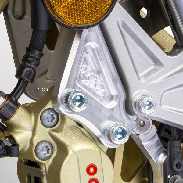 フロントキャリパーサポート ブレンボ4P用 17年-20年 CBR250RR シルバー