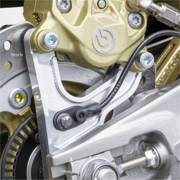 リアキャリパーサポート ブレンボ2P用 17年-19年 CBR250RR ABS シルバー