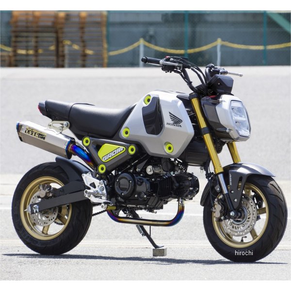 フルエキゾースト TT-Formula RS アップタイプ 21年以降 グロム フルチタン