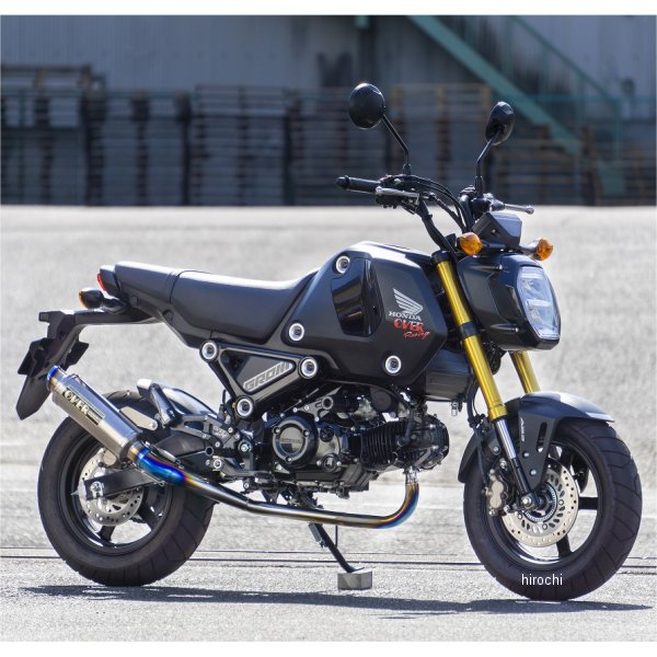 フルエキゾースト GP-PERFORMANCE 21年以降 グロム フルチタン