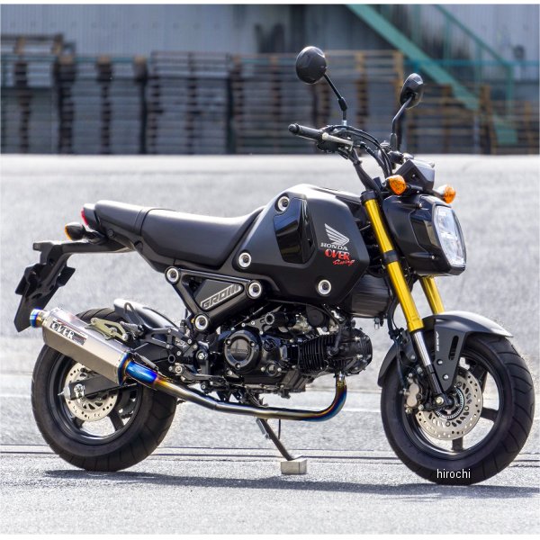 フルエキゾースト TT-Formula 政府認証 21年以降 グロム フルチタン