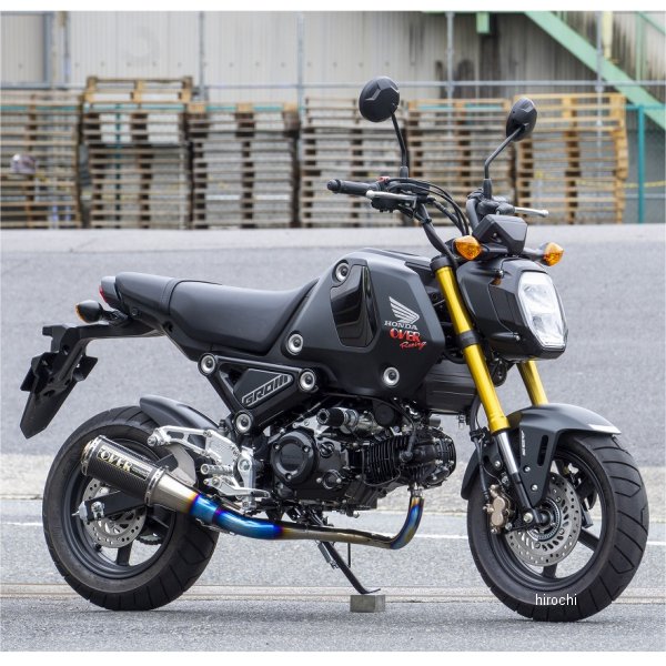 フルエキゾースト GP-PERFORMANCE XL 政府認証 21年以降 グロム フルチタン