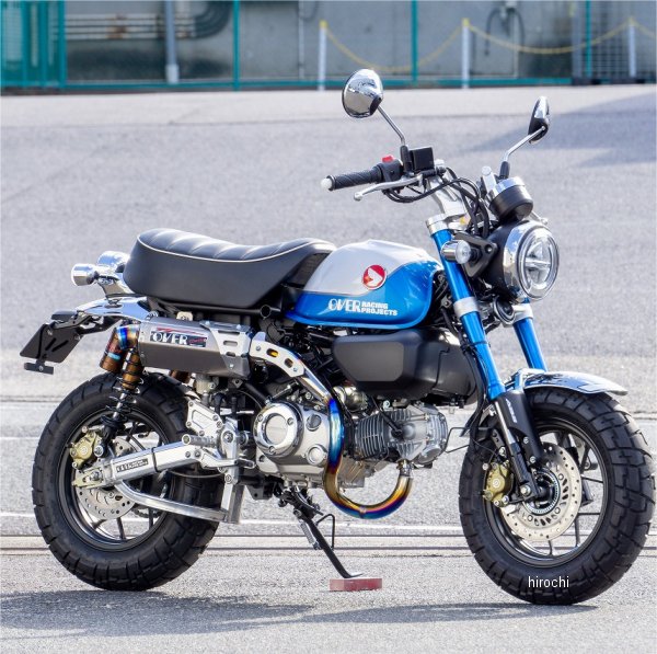 フルエキゾースト TT-Formula アップマフラー 政府認証 21年以降 モンキー125 フルチタン