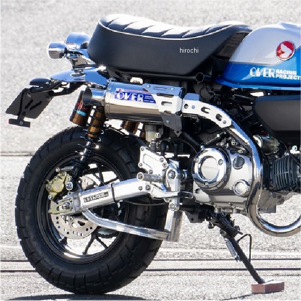 ステンオーバルアップマフラー フルエキゾースト 21年-24年 Monkey125