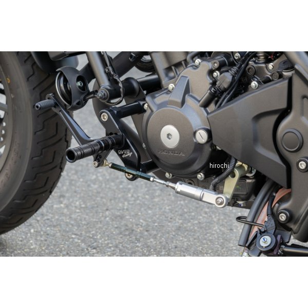 フォワードコントロールステップ 4P レブル250 黒