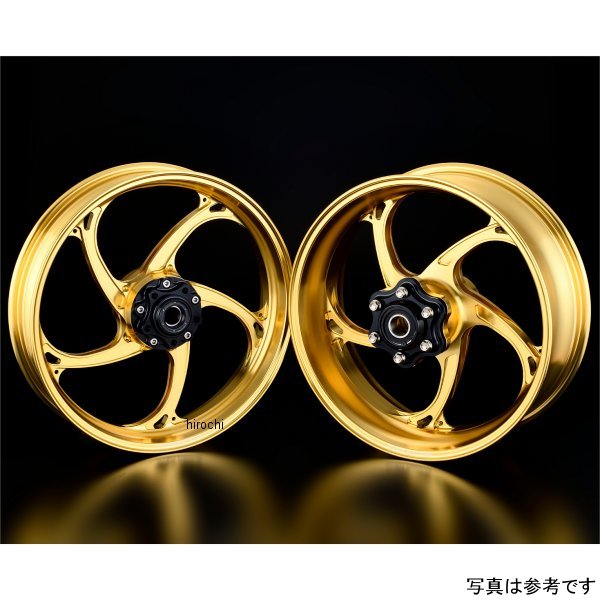 GP-V F350/R600-17 ホイールセット Z900RS ロイヤルゴールド