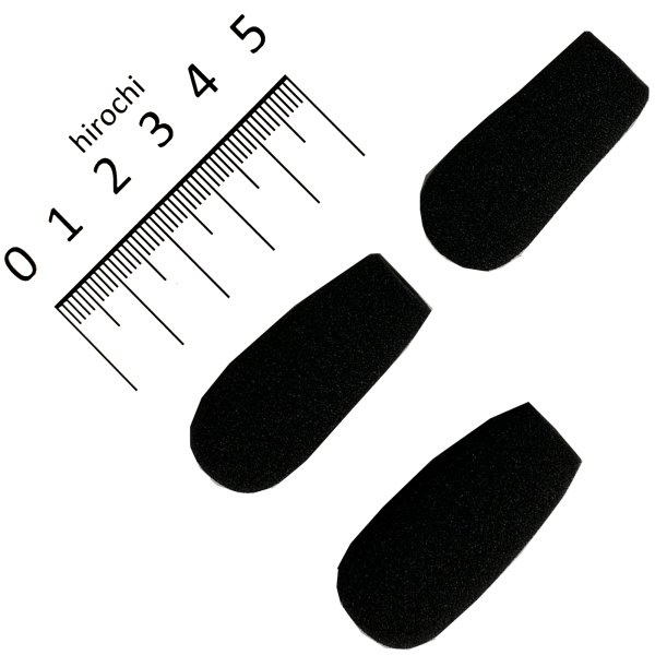 ビーコム B+COM アームマイクスポンジ 3個入  ビーコム B+COM全製品対応