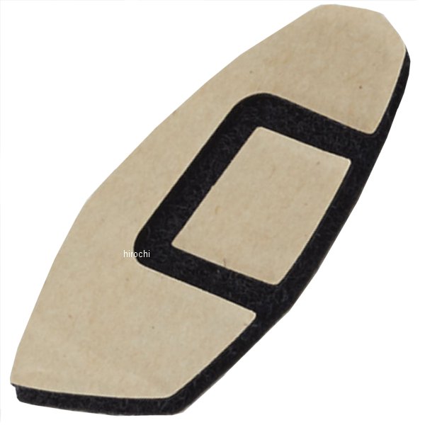 ビーコム B+COM ONE用 取付ベース用面ファスナー 2枚入