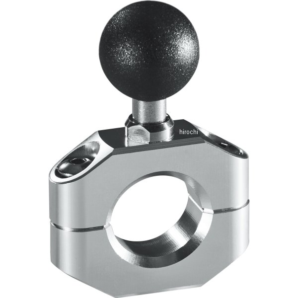 マウントシステム MOUNT SYSTEM Cパーツ C-40 M8 パイプクランプベース 22.2mm シルバー