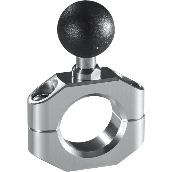 マウントシステム MOUNT SYSTEM Cパーツ C-41 M8 パイプクランプベース  1インチ シルバー