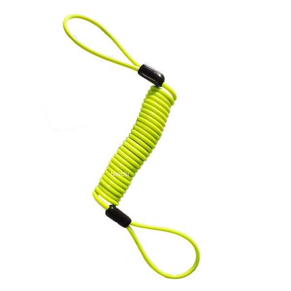 スパイラルワイヤー 2m イエロー