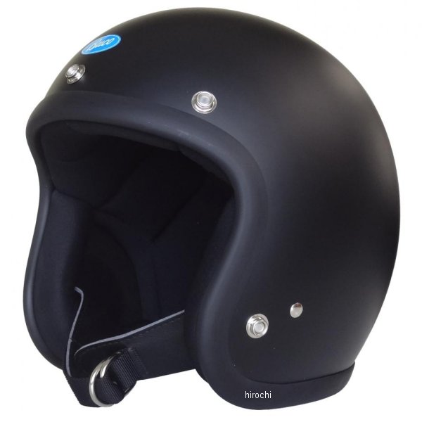 ジェットヘルメット ベビーブコ プレーン マットブラック MLサイズ