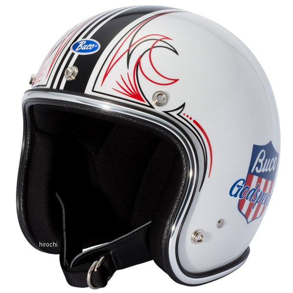 ジェットヘルメット ベビーブコ ゴッドスピード パールホワイト MLサイズ