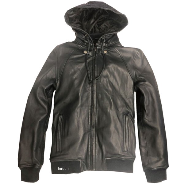 シープレザーパーカージャケット 黒 Lサイズ