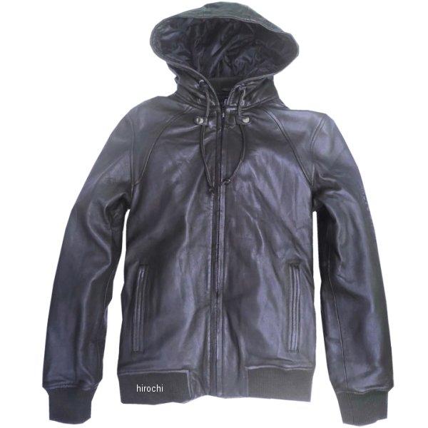 シープレザーパーカージャケット ネイビー Lサイズ