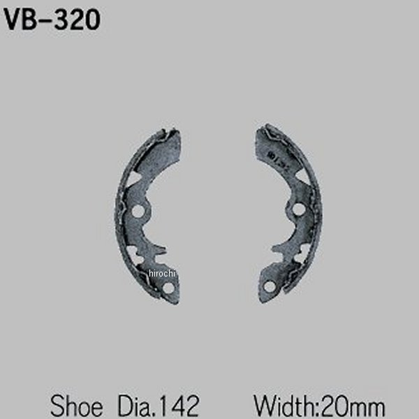 ブレーキシュー 85年-89年 スズキ