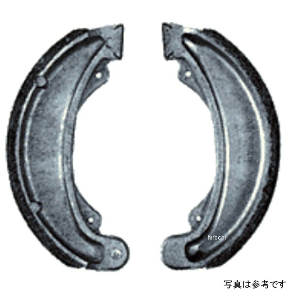 ブレーキシュー ハイグレード溝付き 67年-74年 CB200、CL200