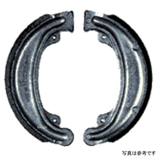 ブレーキシュー ハイグレード溝付き 78年-00年 XL250S、250T、CD125