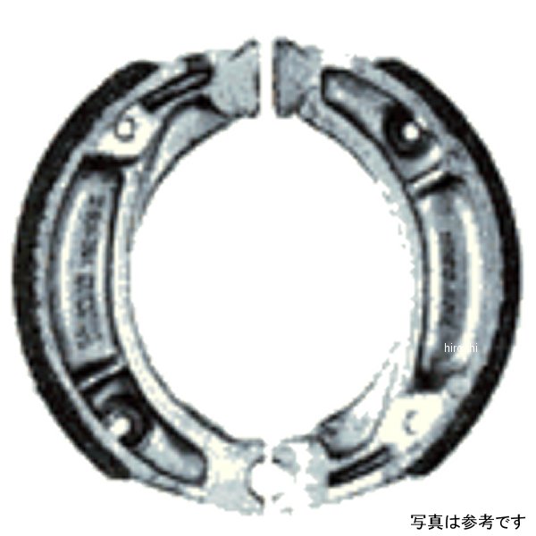 ブレーキシュー ハイグレード溝付き 93年-01年 スーパーカブ