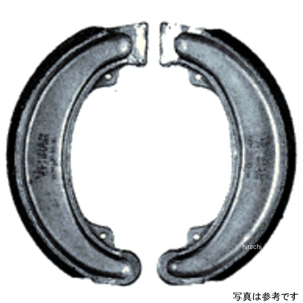 ブレーキシュー ハイグレード溝付き 83年 MVX250F