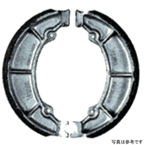 ブレーキシュー ハイグレード溝付き 72年-00年 CB125、CB125、Wolf 150