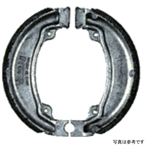 ブレーキシュー ハイグレード溝付き 78年-99年 XL600、XL250S、GB250