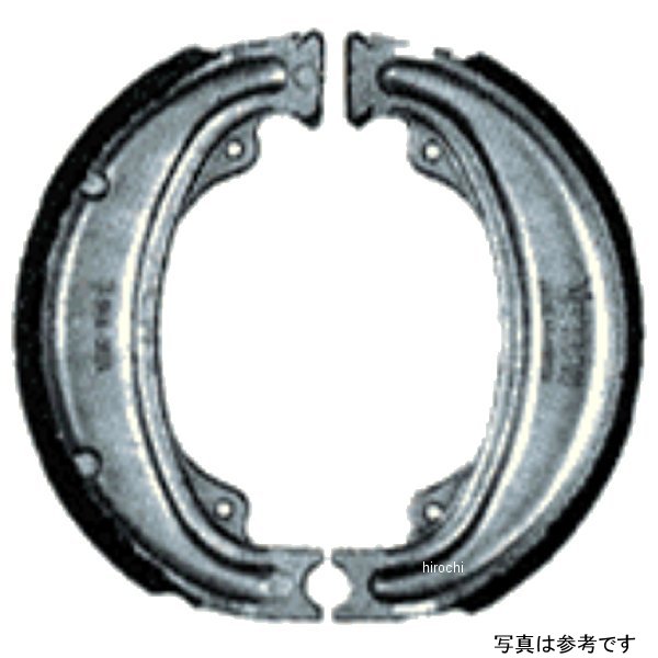 ブレーキシュー ハイグレード溝付き 78年-81年 XR500、CR250R、CR125R