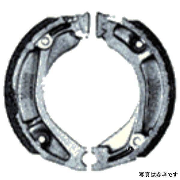 ブレーキシュー ハイグレード溝付き 81年-94年 XLR250R、XL250