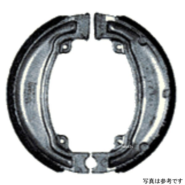 ブレーキシュー ハイグレード溝付き 84年-04年 スペイシー250、フリーウェイ、フュージョン