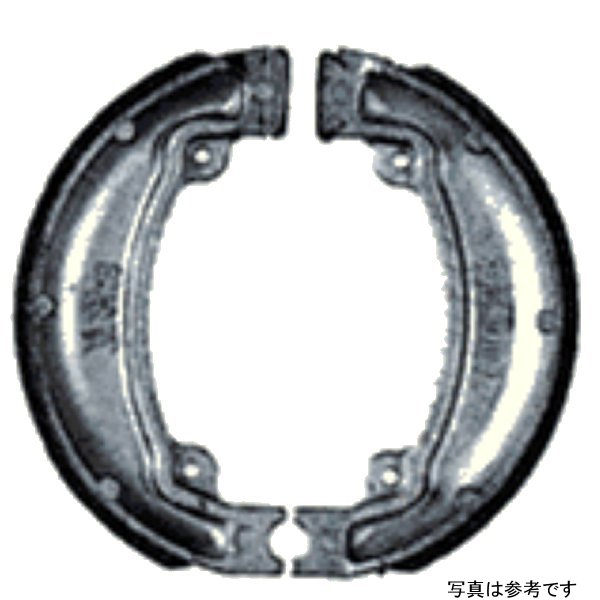 ブレーキシュー ハイグレード溝付き 83年-85年 CR500R、CR125R、XR350R