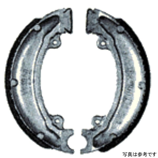 ブレーキシュー ハイグレード溝付き 83年 CR480R、CR250R