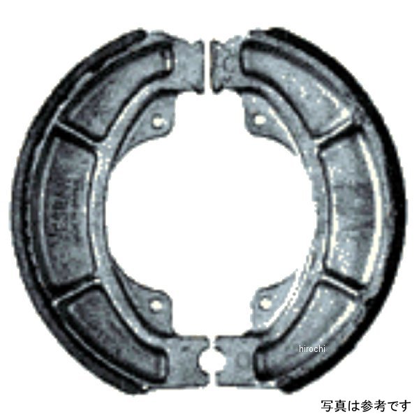 ブレーキシュー ハイグレード溝付き 83年-86年 CH250