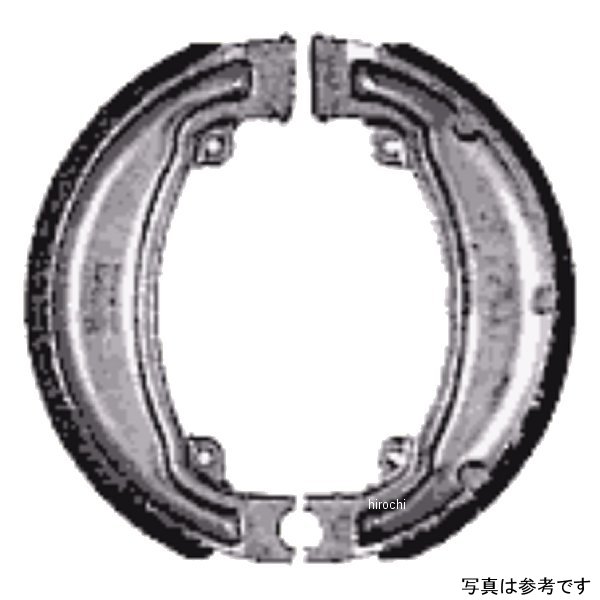 ブレーキシュー ハイグレード溝付き 95年-08年 スペイシー125