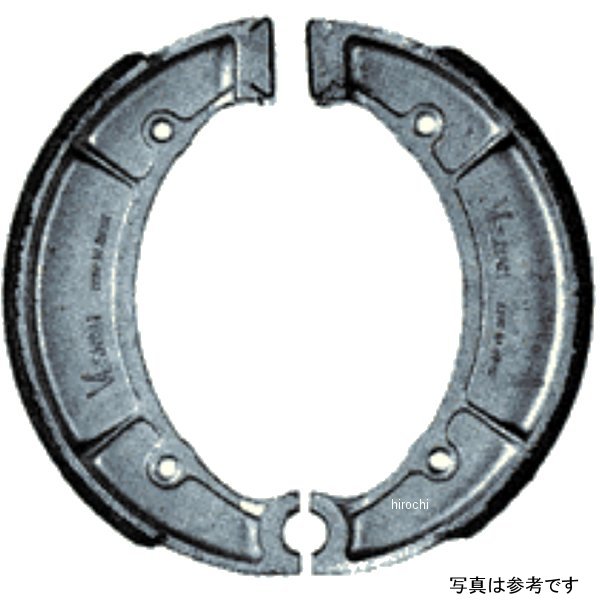 ブレーキシュー ハイグレード溝付き 80年-82年 RZ350、RZ250