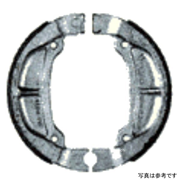 ブレーキシュー ハイグレード溝付き 86年-07年 ジョグ、ビーノ、チャンプ