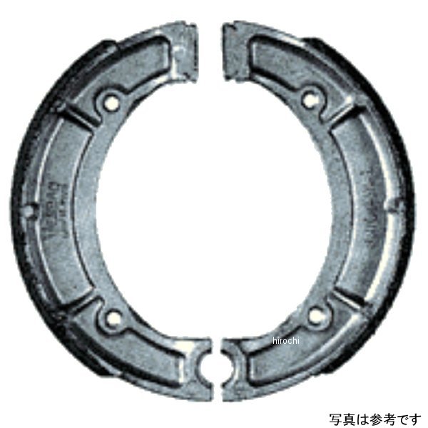ブレーキシュー ハイグレード溝付き 80年-98年 XJ400、XS250、マジェスティ