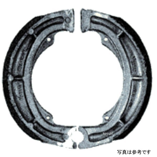 ブレーキシュー ハイグレード溝付き 80年-99年 KL250、K125