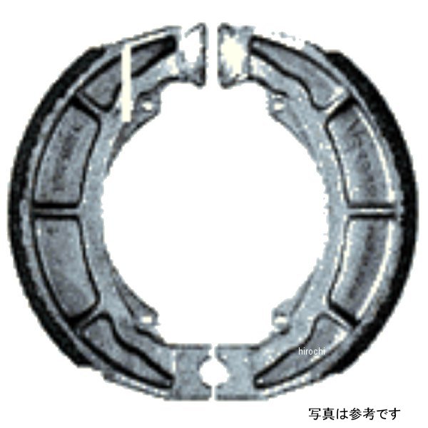 ブレーキシュー ハイグレード溝付き 84年-98年 RH250、ハスラー50