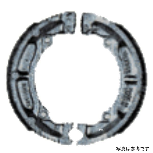 ブレーキシュー ハイグレード溝付き 78年-06年 KDX50、JR50、CA50
