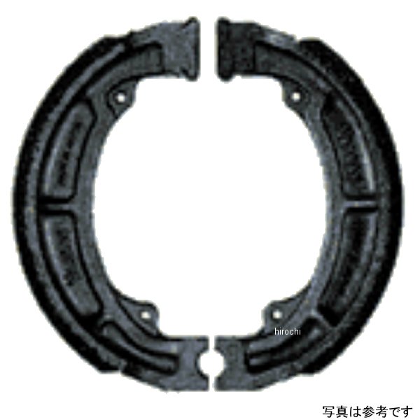 ブレーキシュー ハイグレード溝付き 82年-83年 KL250