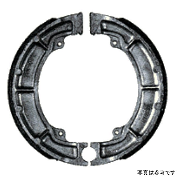 ブレーキシュー ハイグレード溝付き 80年-13年 W650、Z400LTD、エストレヤ