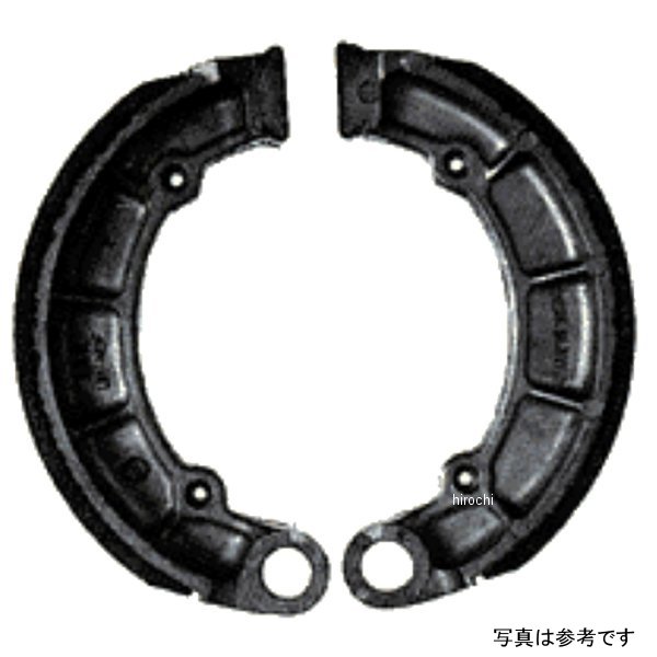 ブレーキシュー ハイグレード溝付き 73年-75年 H1 500SS D、E、F