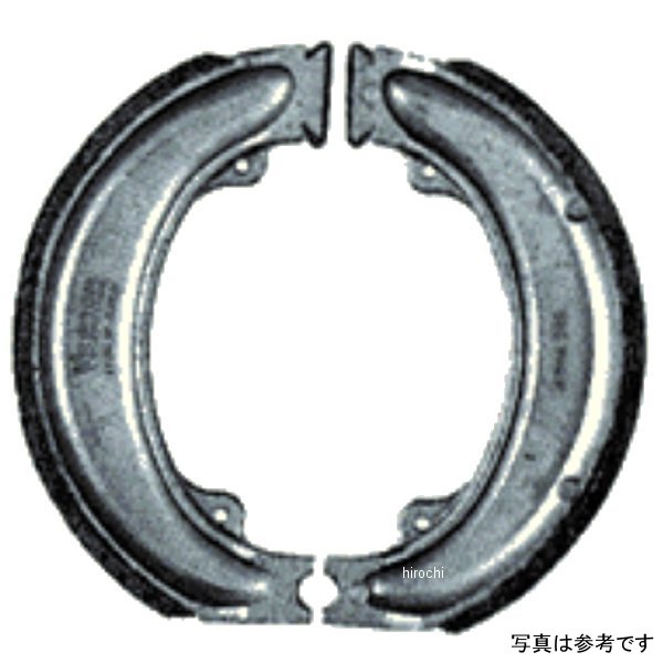 ブレーキシュー ハイグレード溝付き 78年-81年 XL500S、CR250R
