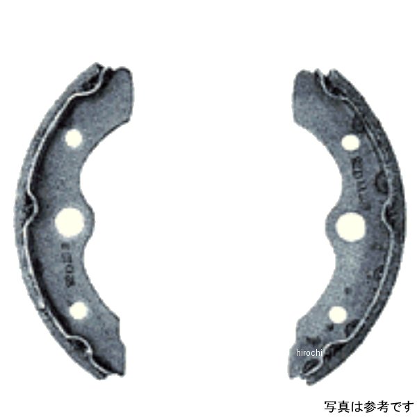 ブレーキシュー ハイグレード溝付き 84年-90年 FL400R、FL350R、TRX250