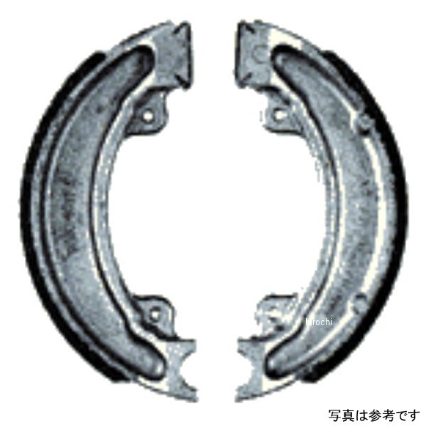 ブレーキシュー ハイグレード溝付き 82年 ホンダ XL500R、XL400R