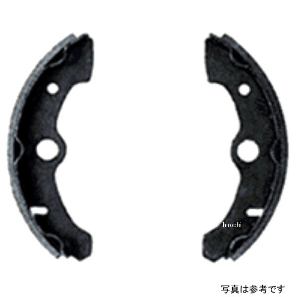 ブレーキシュー ハイグレード溝付き 87年-88年 YFM350FW