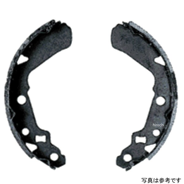 ブレーキシュー ハイグレード溝付き 86年-87年 RH125