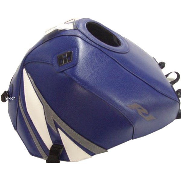 タンクカバー 00年-01年 YZF－R1 青/白/グレー