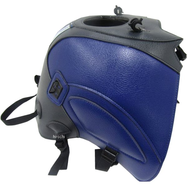 タンクカバー 96年以降 TDM850 黒/バルティックブルートライアングル