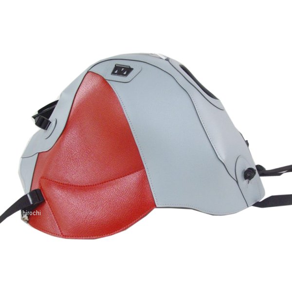 タンクカバー 97年-06年 BMW K1200RS グラシアーグレー/レッド